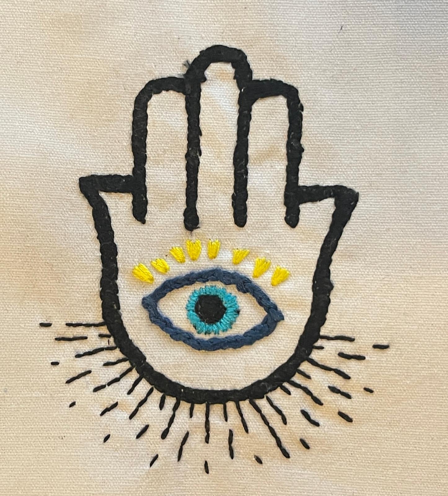 Embroidery Kit - Hamsa