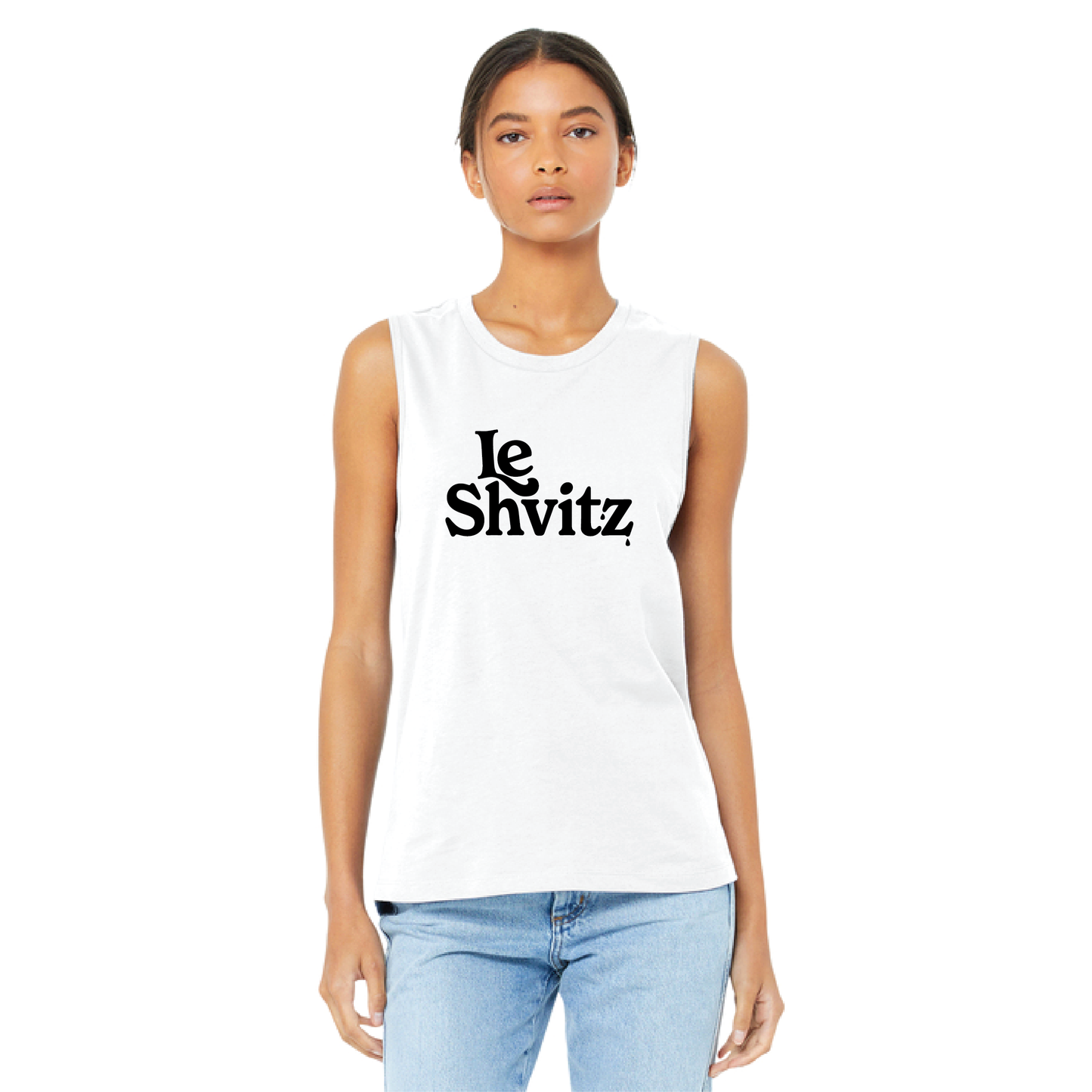le Shvitz muscle tee