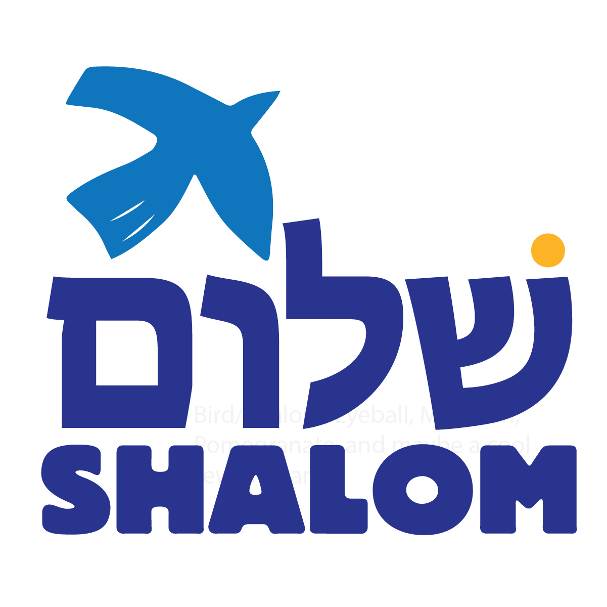 Embroidery Kit - Shalom